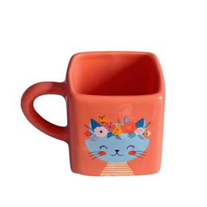 Caneca Quadrada - Gatinho